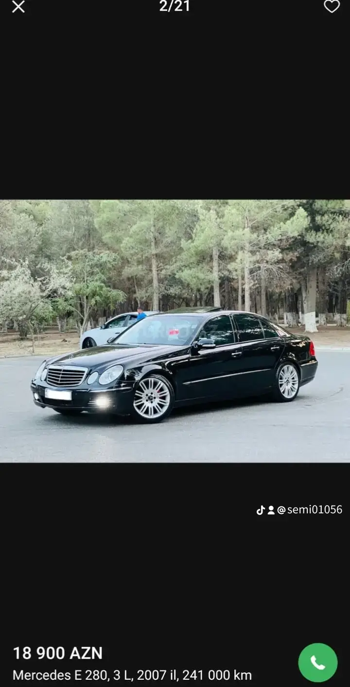 Mersedes W212 — Digər, Digər elan şəkli