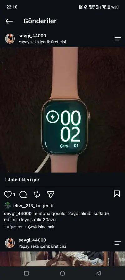 Agilli Saat Saat Satilir — 45 AZN, Lənkəran