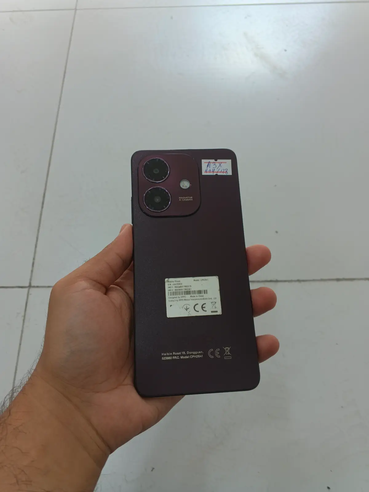 Oppo A3X 128GB — Bakı, Nizami elan şəkli